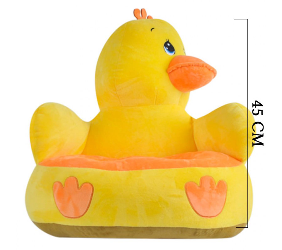 SELAY TOYS PELUŞ ÖRDEK MİNDER PELUŞ BEBEK ÇOCUK KOLTUĞU 45 CM 4353